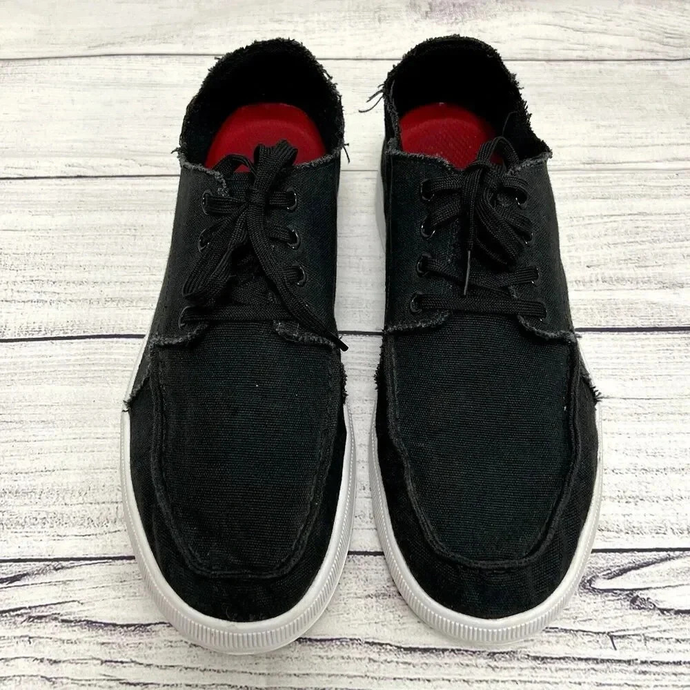 PUMA MoccLite Shoes Fashion Sneakers Slouchy Lagenlook Soft Black Men’s Size 12